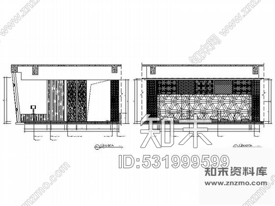 施工图江苏无锡某高档风味特色餐厅室内设计施工图含实景cad施工图下载【ID:531999599】