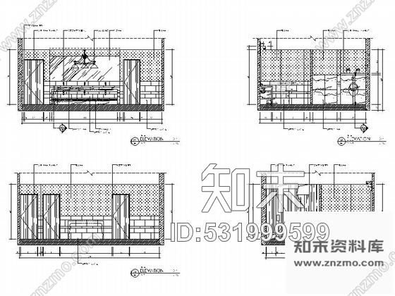 施工图江苏无锡某高档风味特色餐厅室内设计施工图含实景cad施工图下载【ID:531999599】