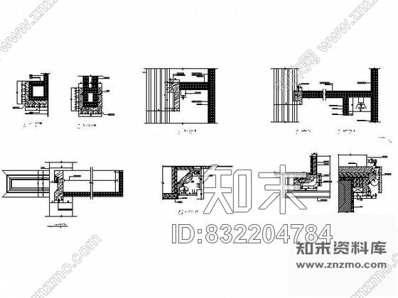 图块/节点主人房衣帽间详图cad施工图下载【ID:832204784】