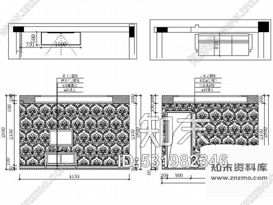 施工图江西古典简欧风情五层别墅装修施工图含效果cad施工图下载【ID:531982346】