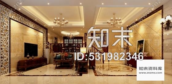 施工图江西古典简欧风情五层别墅装修施工图含效果cad施工图下载【ID:531982346】