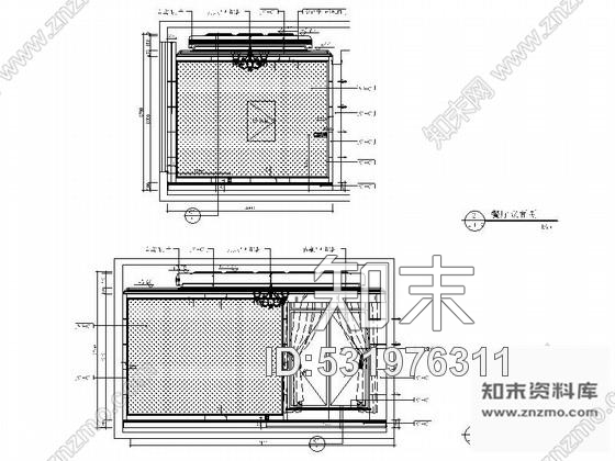 施工图内蒙全套高档现代风格三层别墅室内设计装修施工图图纸齐全推荐！cad施工图下载【ID:531976311】