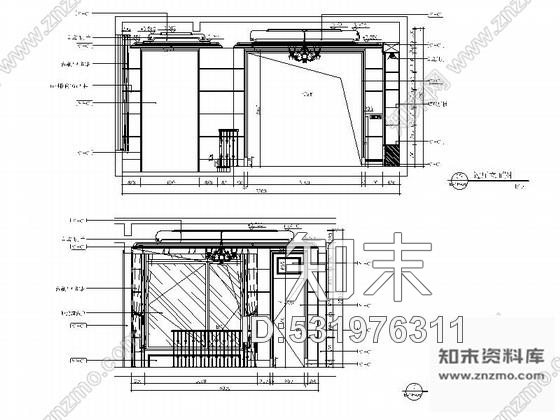 施工图内蒙全套高档现代风格三层别墅室内设计装修施工图图纸齐全推荐！cad施工图下载【ID:531976311】