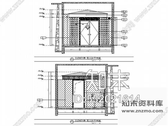 施工图西藏原木清新酒店双人客房CAD施工图含效果图施工图下载【ID:532021614】