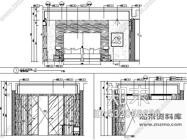 施工图广东五星酒店双床标房装修图cad施工图下载【ID:532058650】
