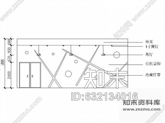 施工图某品牌高档休闲娱乐健身房室内设计CAD装修图cad施工图下载【ID:632134016】