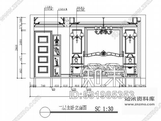 施工图精装简欧三层别墅装修图含效果cad施工图下载【ID:531985353】