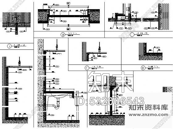 施工图苏州五星假日酒店巴西烤肉施工图cad施工图下载【ID:532006543】