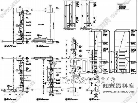 施工图国外知名设计师设计华丽高端娱乐会所室内施工图含效果图推荐cad施工图下载【ID:632112018】