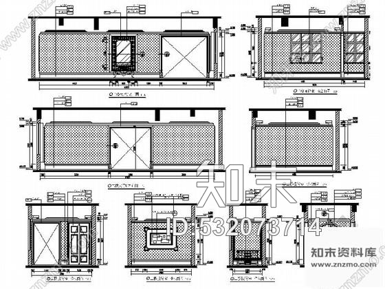 施工图江苏某双层豪华售楼处室内装修施工图含效果cad施工图下载【ID:532073714】