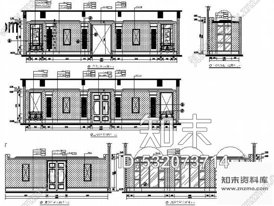 施工图江苏某双层豪华售楼处室内装修施工图含效果cad施工图下载【ID:532073714】