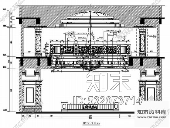 施工图江苏某双层豪华售楼处室内装修施工图含效果cad施工图下载【ID:532073714】