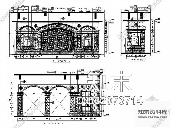 施工图江苏某双层豪华售楼处室内装修施工图含效果cad施工图下载【ID:532073714】