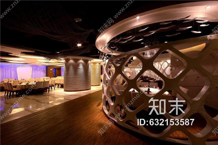 金螳螂-长沙洞庭鱼谣餐饮会所(附施工图及方案PPT)cad施工图下载【ID:632153587】