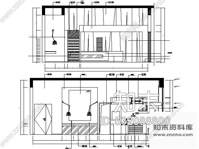 施工图深圳小型个性办公空间施工图含实景施工图下载【ID:532088800】