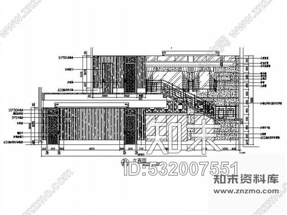 施工图江苏中国八大菜系之一酒楼全套施工图含效果cad施工图下载【ID:532007551】