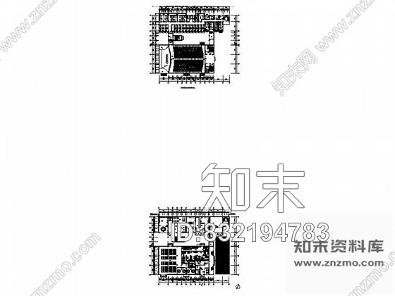 图块/节点纸业公司生活楼平面图cad施工图下载【ID:832194783】