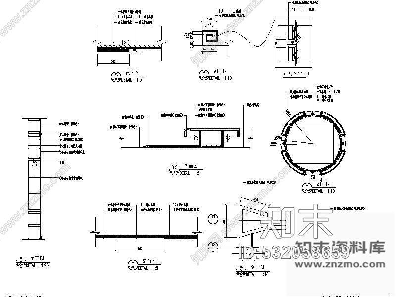 施工图知名连锁大酒店装修施工图cad施工图下载【ID:532058659】