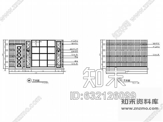 施工图某欧式娱乐会所包房20装修图cad施工图下载【ID:632126099】