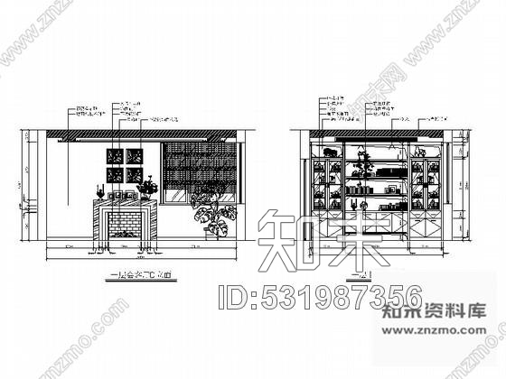 施工图杭州某高尔夫别墅室内装饰施工图施工图下载【ID:531987356】