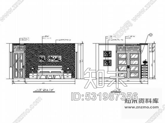 施工图杭州某高尔夫别墅室内装饰施工图施工图下载【ID:531987356】