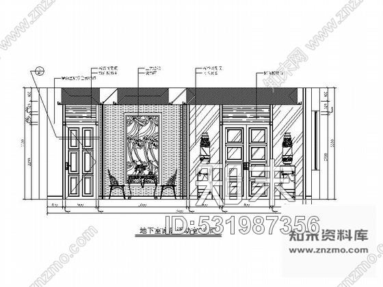 施工图杭州某高尔夫别墅室内装饰施工图施工图下载【ID:531987356】