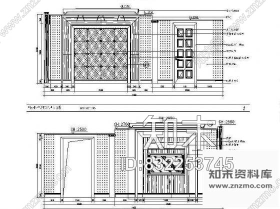 图块/节点标准户型主卧室装修详图cad施工图下载【ID:832253745】