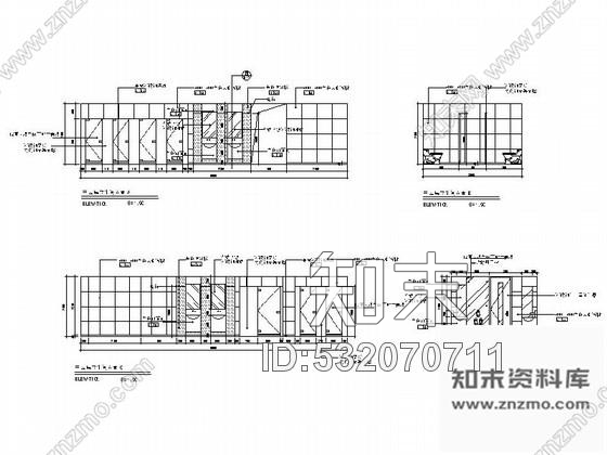 施工图山东某集团百货商场室内装修图cad施工图下载【ID:532070711】