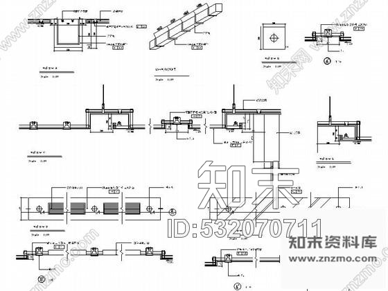 施工图山东某集团百货商场室内装修图cad施工图下载【ID:532070711】