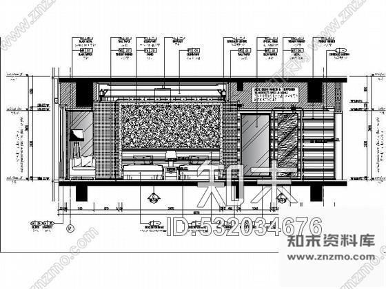 施工图云南五星级酒店标准双人房装修施工图cad施工图下载【ID:532034676】