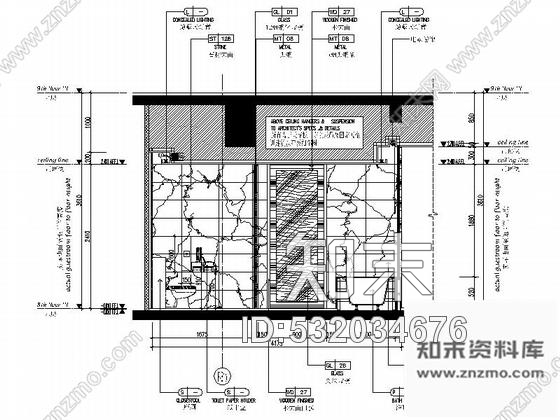 施工图云南五星级酒店标准双人房装修施工图cad施工图下载【ID:532034676】