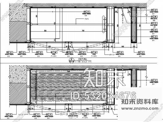 施工图云南五星级酒店标准双人房装修施工图cad施工图下载【ID:532034676】