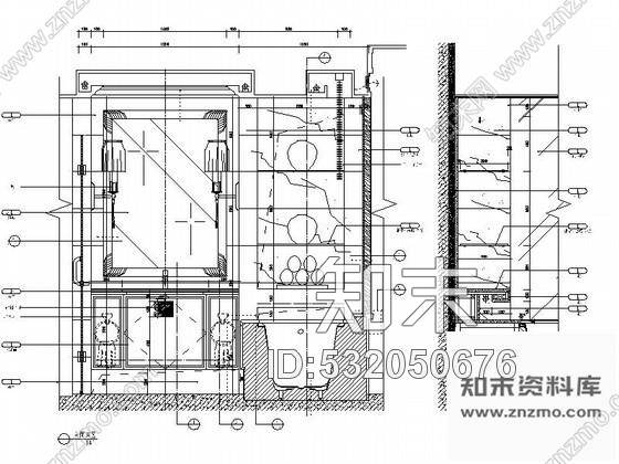 施工图河北某大酒店A1型客房装修图cad施工图下载【ID:532050676】
