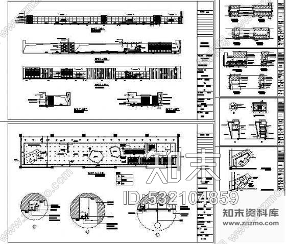 施工图某广播电视局办公楼装修图cad施工图下载【ID:532104859】