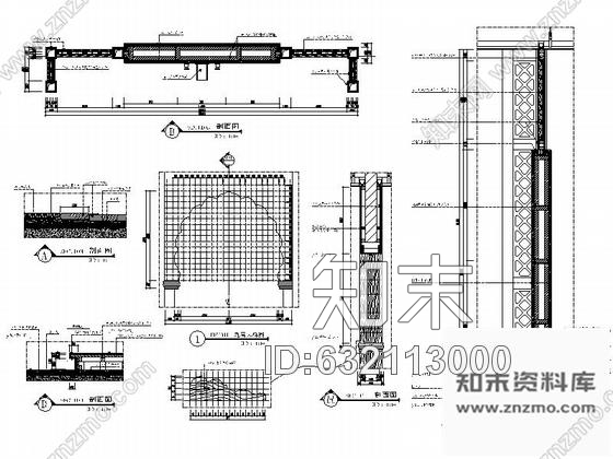 施工图高级舒适现代风格SPA馆室内改建装饰设计施工图cad施工图下载【ID:632113000】