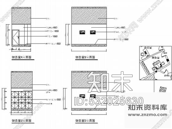 施工图上海高贵典雅现代五星级商务酒店CAD装修施工图施工图下载【ID:532025630】