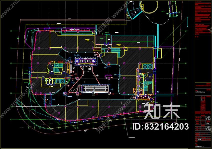 UNStudio上海西康&#x2219;189弄丨效果图+CAD施工图+机电+标识丨2016丨1.52G施工图下载【ID:832164203】