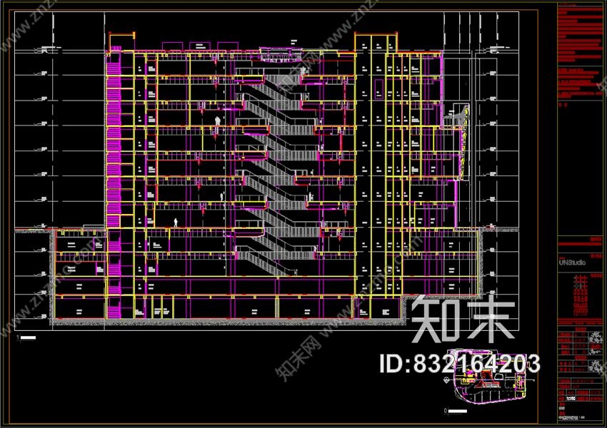 UNStudio上海西康&#x2219;189弄丨效果图+CAD施工图+机电+标识丨2016丨1.52G施工图下载【ID:832164203】