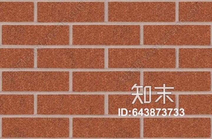643873733】_美式红砖劈开砖工字铺高清墙面无缝材质贴图免费下载