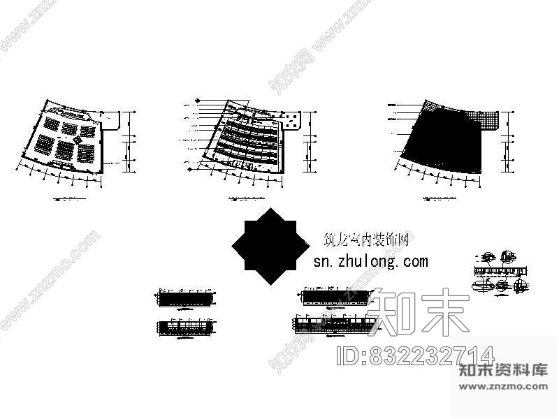 报告厅详图cad施工图下载【ID:832232714】