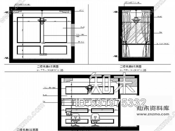 施工图广东原生态豪宅三层别墅装修CAD施工图含效果cad施工图下载【ID:531975332】