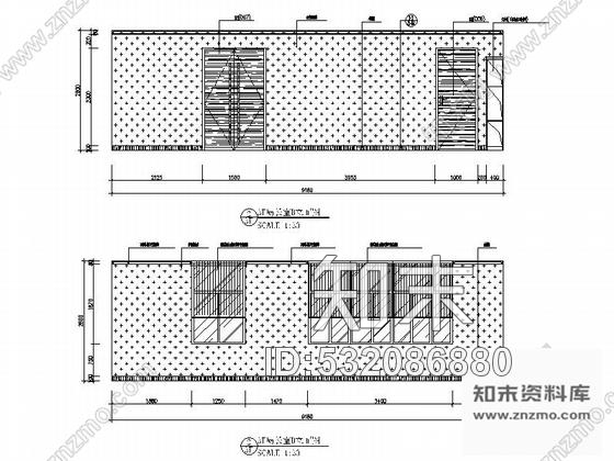 施工图江苏现代地方行政机关办公楼室内CAD装修图含效果施工图下载【ID:532086880】