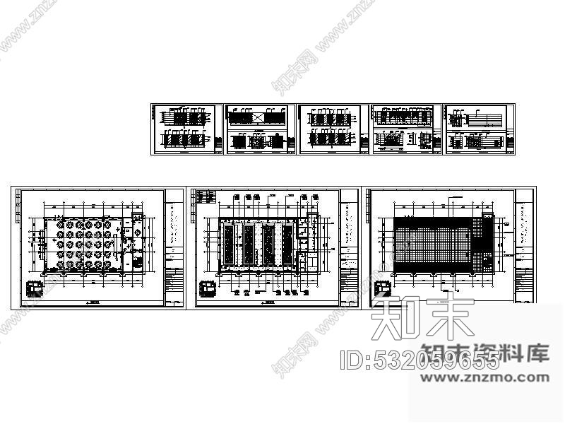 施工图扬州某酒店装修设计施工图(含效果)cad施工图下载【ID:532059655】