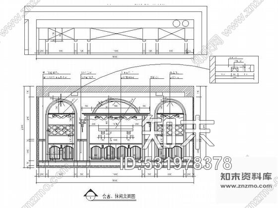 施工图江苏精品风景区高贵典雅欧美风格混搭联体别墅装修室内设计施工图含效果cad施工图下载【ID:531978378】