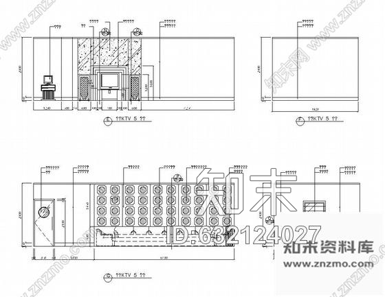 施工图深圳豪华舞厅K吧装修图cad施工图下载【ID:632124027】