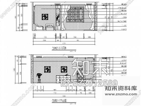 施工图某豪华包间施工图cad施工图下载【ID:532012589】