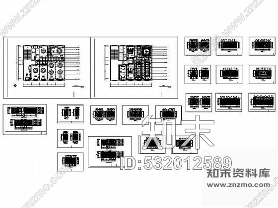 施工图某豪华包间施工图cad施工图下载【ID:532012589】