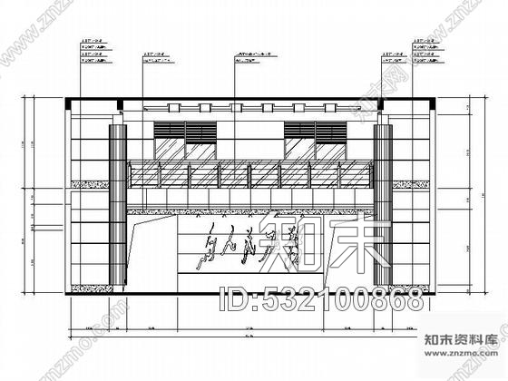 施工图七层机关办公楼装修图cad施工图下载【ID:532100868】
