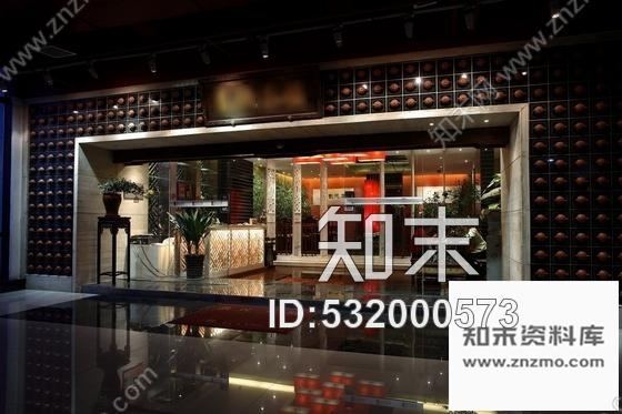 施工图特色古香中式茶楼室内装修设计施工图含实景图cad施工图下载【ID:532000573】