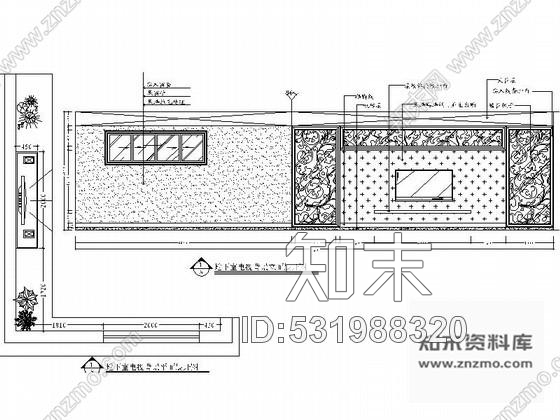 施工图现代精致三层别墅室内装修图含效果cad施工图下载【ID:531988320】